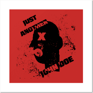 "Just Another John Doe" Black Variant Posters and Art